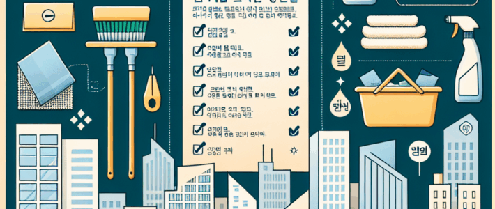 천안입주청소 성공을 위한 필수 체크리스트 천안입주청소 성공을 위한 필수 체크리스트